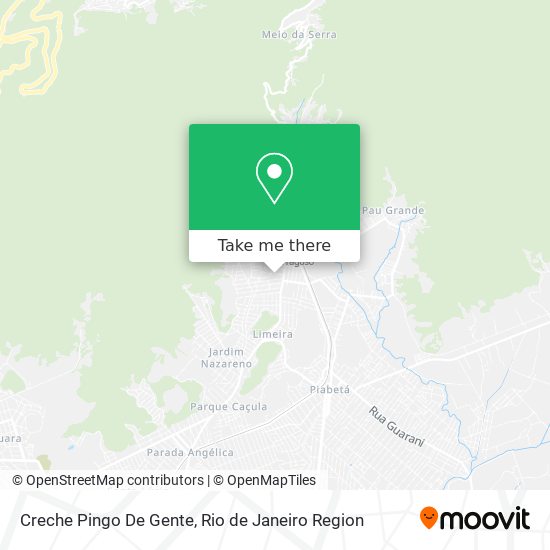 Creche Pingo De Gente map