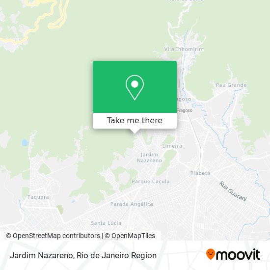 Jardim Nazareno map