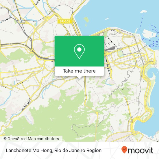 Mapa Lanchonete Ma Hong