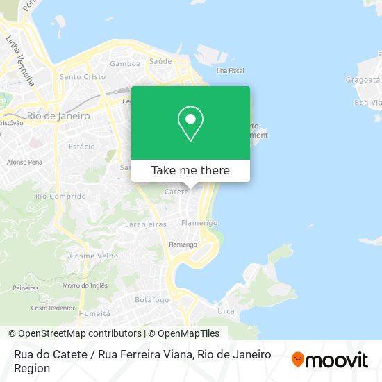 Rua do Catete / Rua Ferreira Viana map