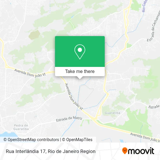 Rua Interlândia 17 map