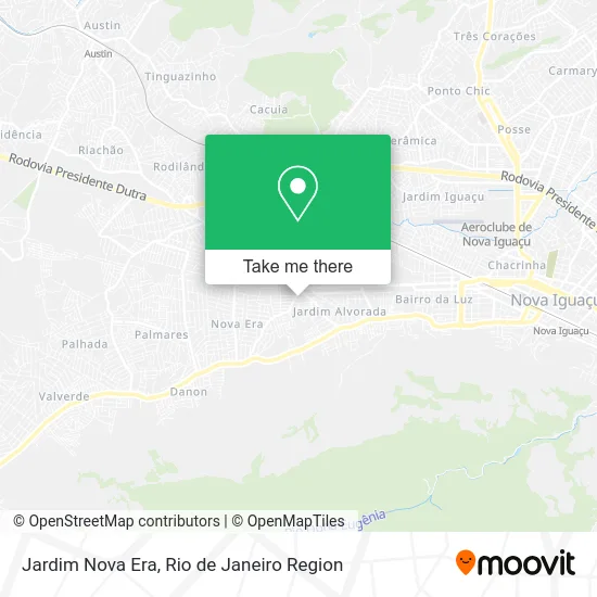 Jardim Nova Era map