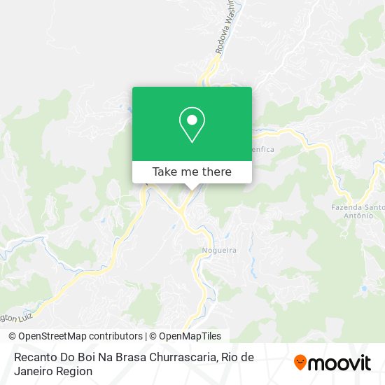 Recanto Do Boi Na Brasa Churrascaria map
