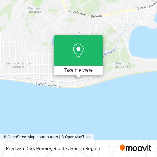 Rua Ivan Dias Pereira map