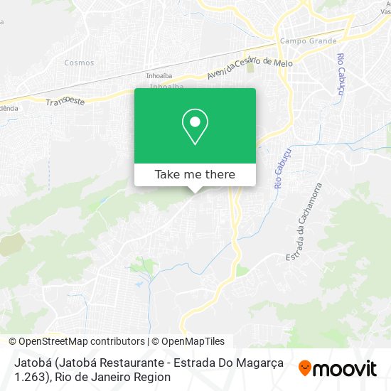 Jatobá (Jatobá Restaurante - Estrada Do Magarça 1.263) map