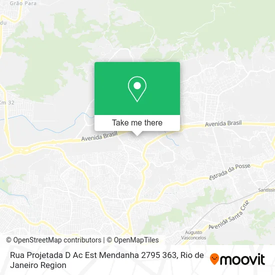 Rua Projetada D Ac Est Mendanha 2795 363 map