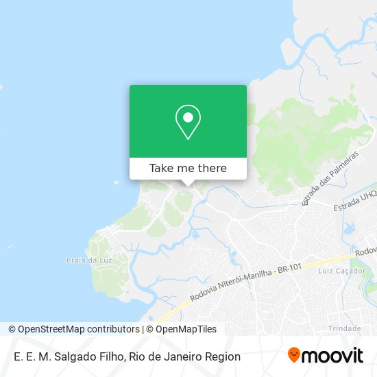 E. E. M. Salgado Filho map