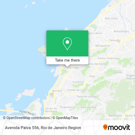 Avenida Paiva 556 map