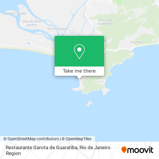 Restaurante Garota de Guaratiba map