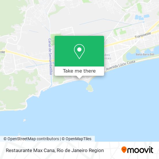 Restaurante Max Cana map