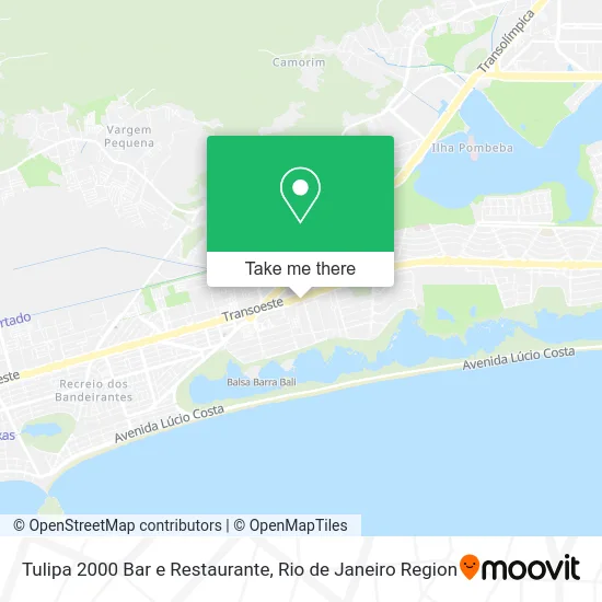 Tulipa 2000 Bar e Restaurante map