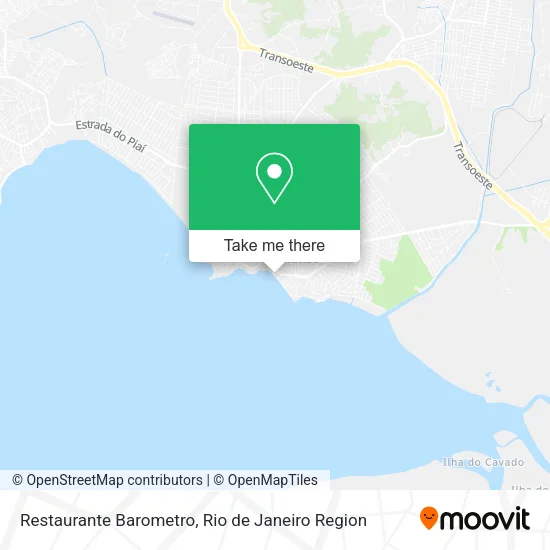 Restaurante Barometro map