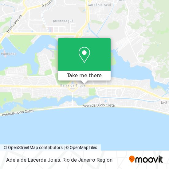 Adelaide Lacerda Joias map