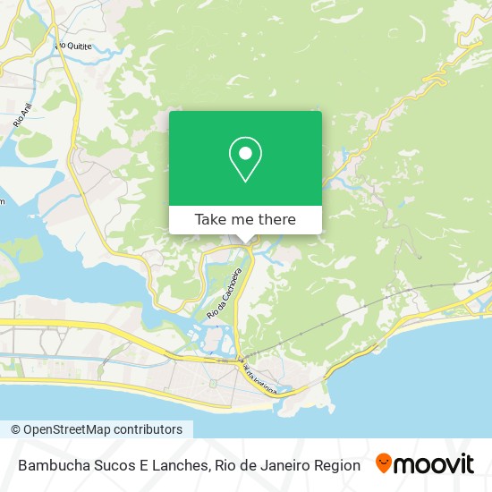 Mapa Bambucha Sucos E Lanches