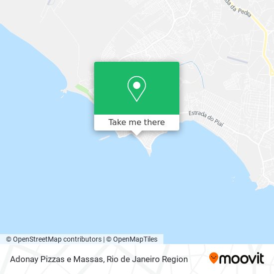 Adonay Pizzas e Massas map