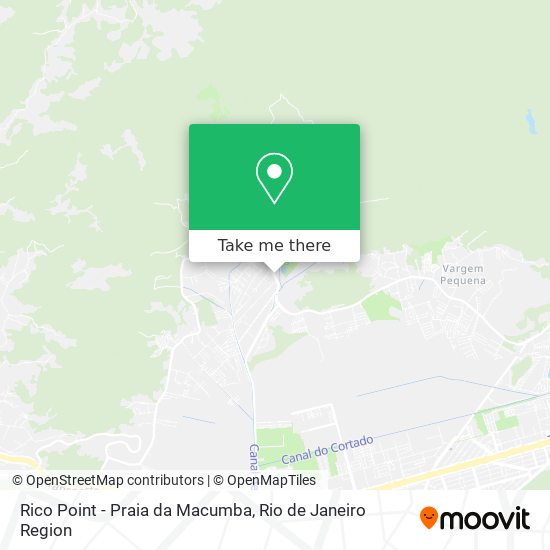 Rico Point - Praia da Macumba map