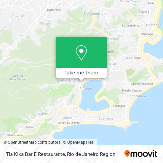 Tia Kika Bar E Restaurante map