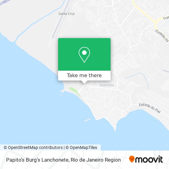 Papito's Burg's Lanchonete map