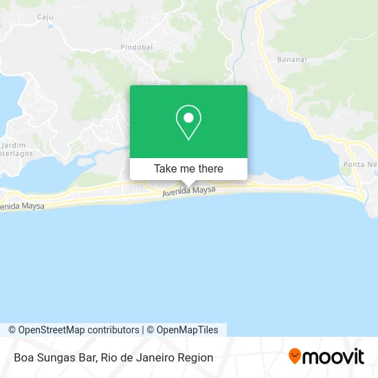 Boa Sungas Bar map