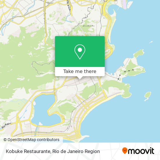 Kobuke Restaurante map
