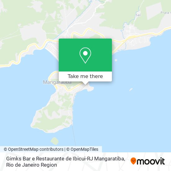 Gimks Bar e Restaurante de Ibicui-RJ Mangaratiba map