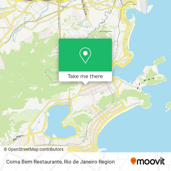 Mapa Coma Bem Restaurante