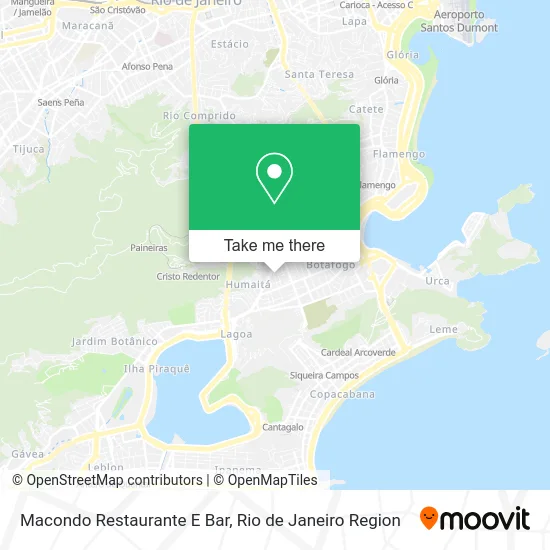 Macondo Restaurante E Bar map