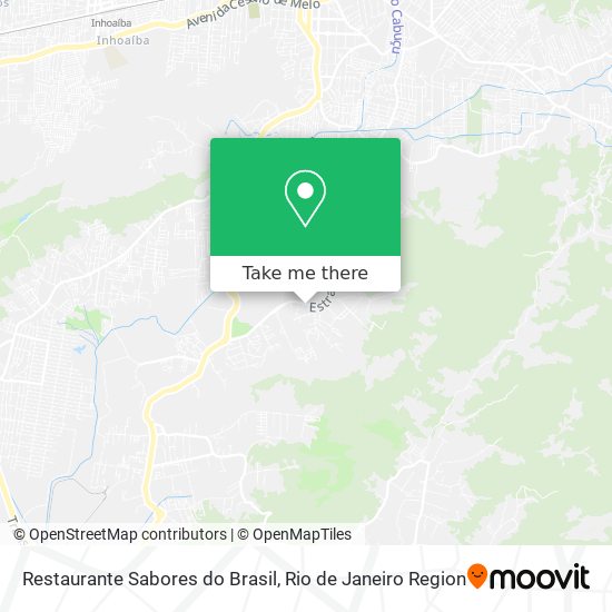 Restaurante Sabores do Brasil map
