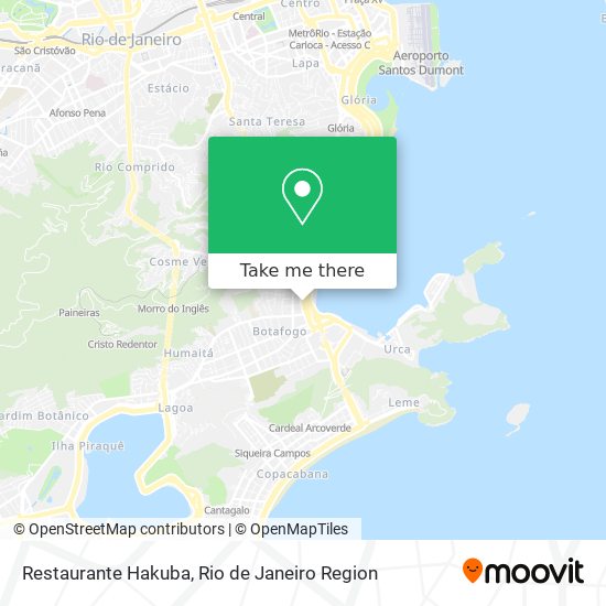 Mapa Restaurante Hakuba