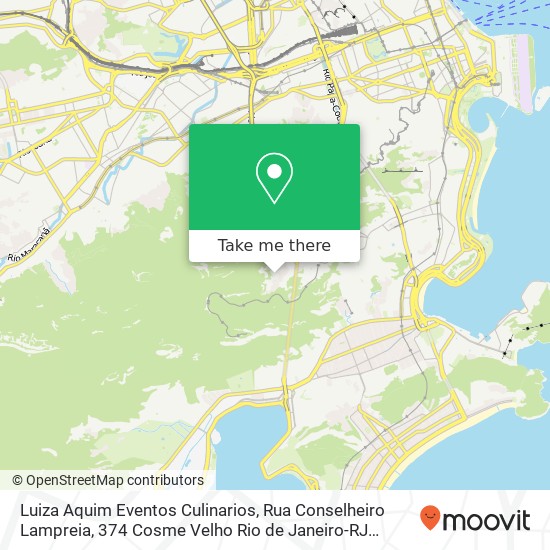 Luiza Aquim Eventos Culinarios, Rua Conselheiro Lampreia, 374 Cosme Velho Rio de Janeiro-RJ 22241-230 map