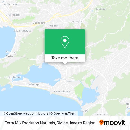 Terra Mix Produtos Naturais map
