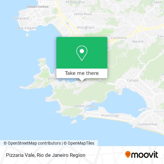 Pizzaria Vale map