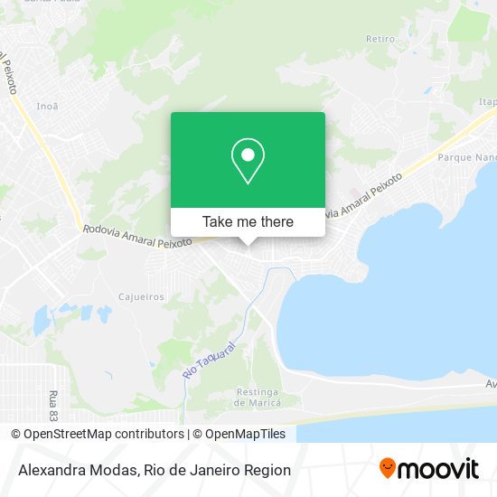 Mapa Alexandra Modas