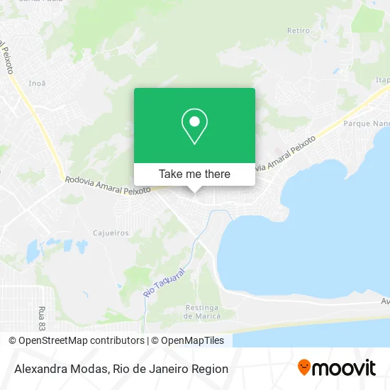 Alexandra Modas map