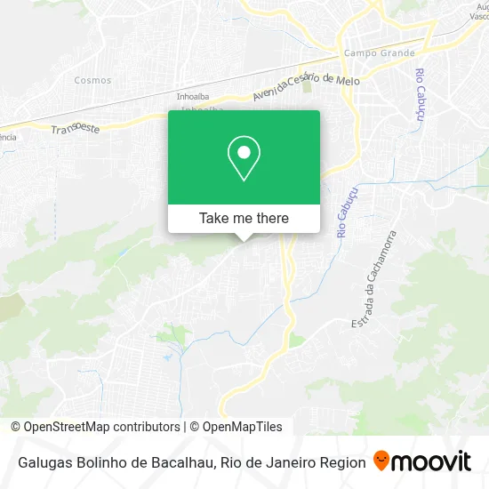 Galugas Bolinho de Bacalhau map