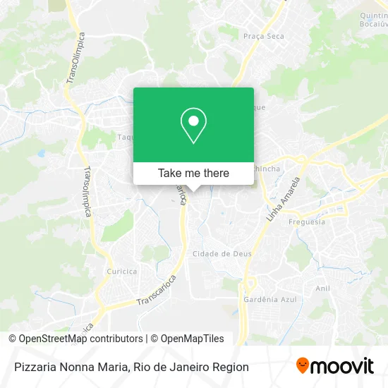 Pizzaria Nonna Maria map