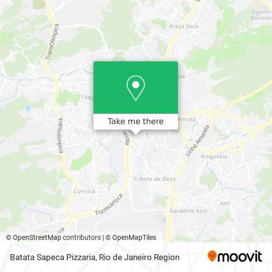 Batata Sapeca Pizzaria map
