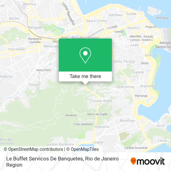 Le Buffet Servicos De Banquetes map