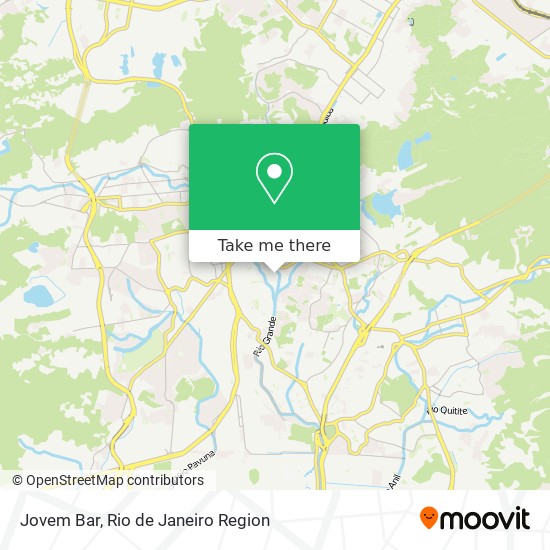 Jovem Bar map