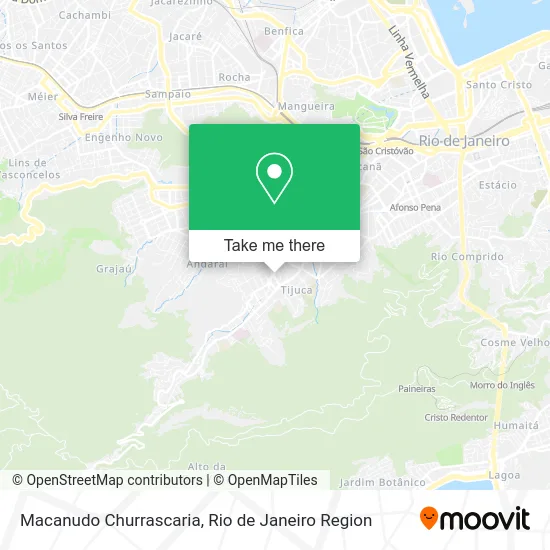 Macanudo Churrascaria map