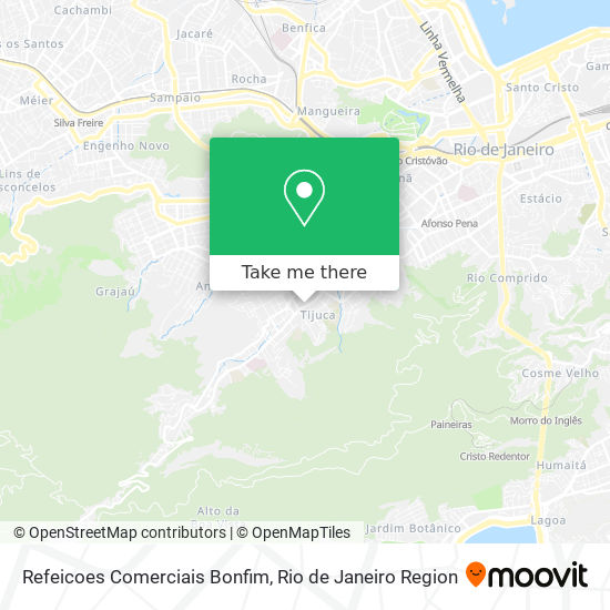 Refeicoes Comerciais Bonfim map