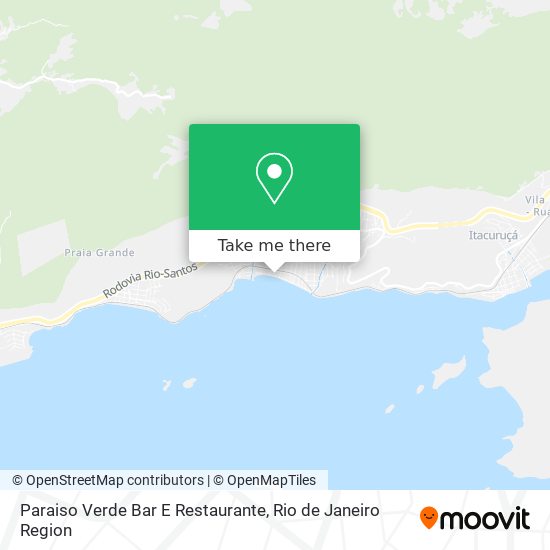 Paraiso Verde Bar E Restaurante map