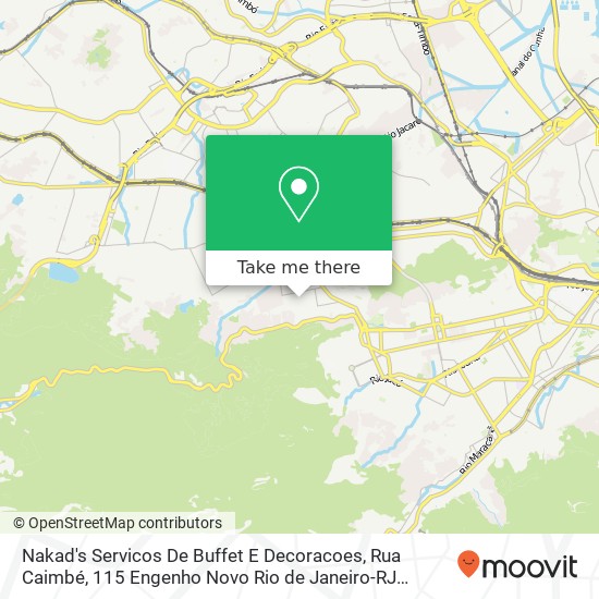 Nakad's Servicos De Buffet E Decoracoes, Rua Caimbé, 115 Engenho Novo Rio de Janeiro-RJ 20710-210 map