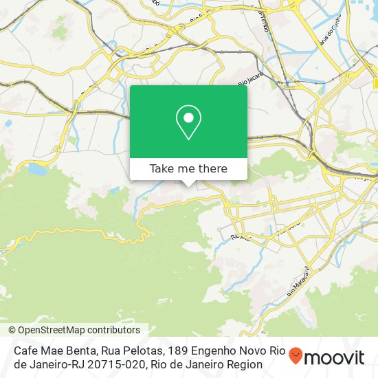 Cafe Mae Benta, Rua Pelotas, 189 Engenho Novo Rio de Janeiro-RJ 20715-020 map