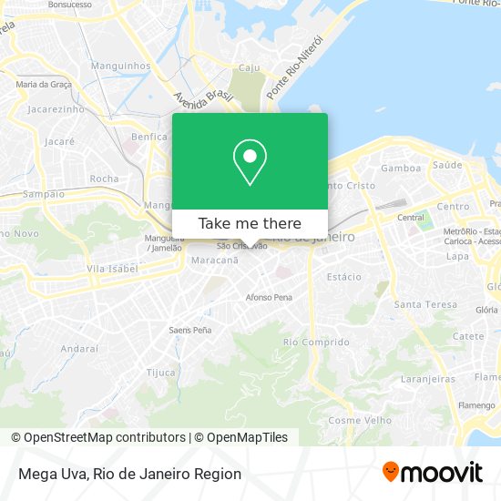 Mapa Mega Uva