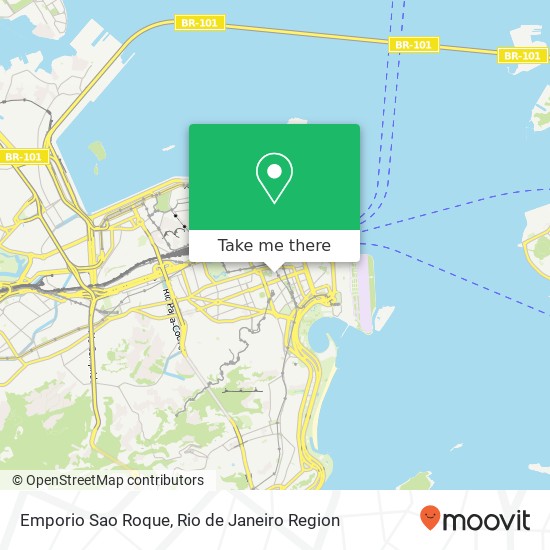 Mapa Emporio Sao Roque, Centro Rio de Janeiro-RJ 20210-031