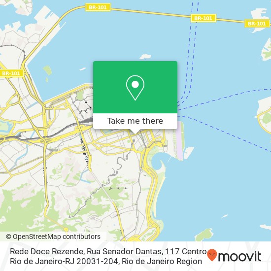 Rede Doce Rezende, Rua Senador Dantas, 117 Centro Rio de Janeiro-RJ 20031-204 map