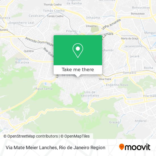 Via Mate Meier Lanches map