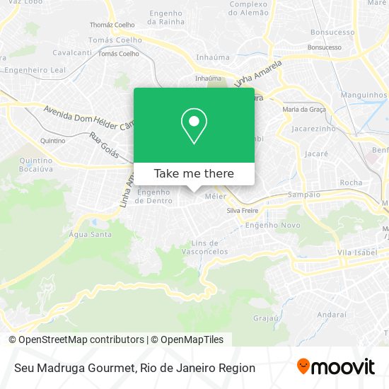 Seu Madruga Gourmet map