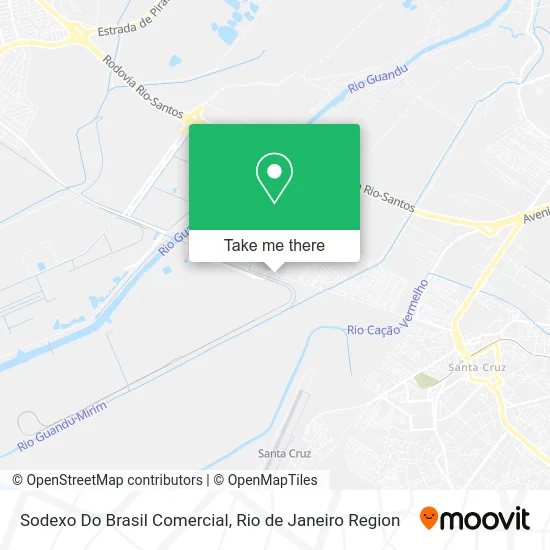 Sodexo Do Brasil Comercial map